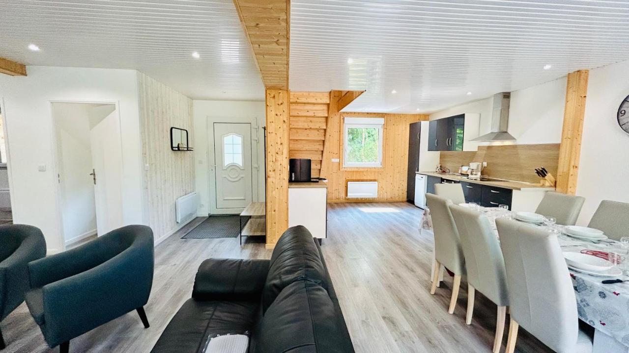 Chalet Avec Terrasse Sur Pilotis Vue Sur L'Etang Rue  Exterior photo