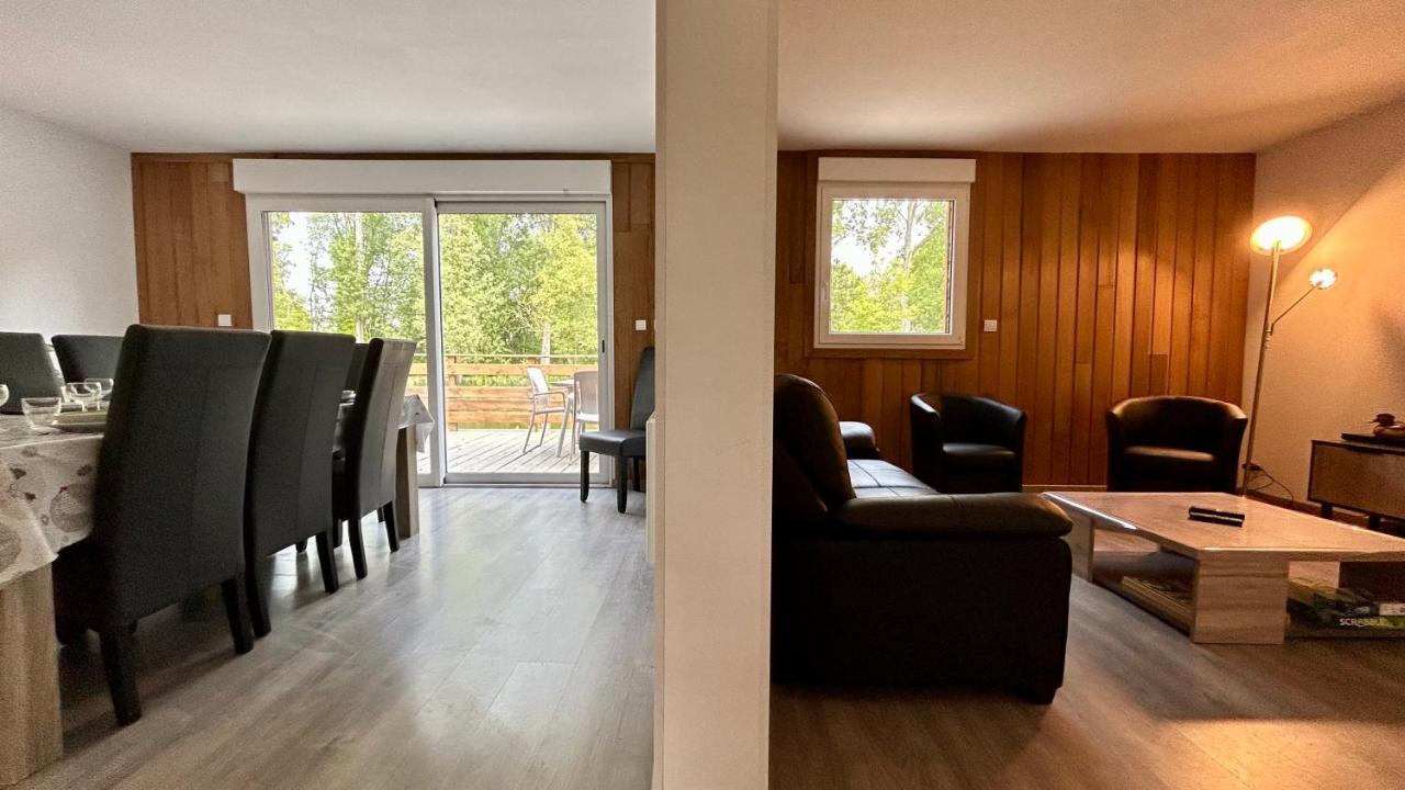 Chalet Avec Terrasse Sur Pilotis Vue Sur L'Etang Rue  Exterior photo